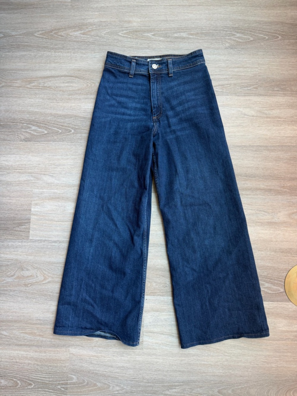 Zara Wide Leg Dark Blue Women’s Jeans